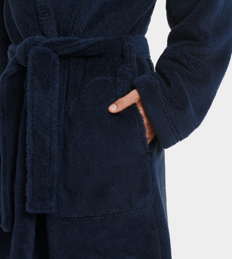 Ugg Beckett Robe Sovkläder Herr Svarta | US0638512