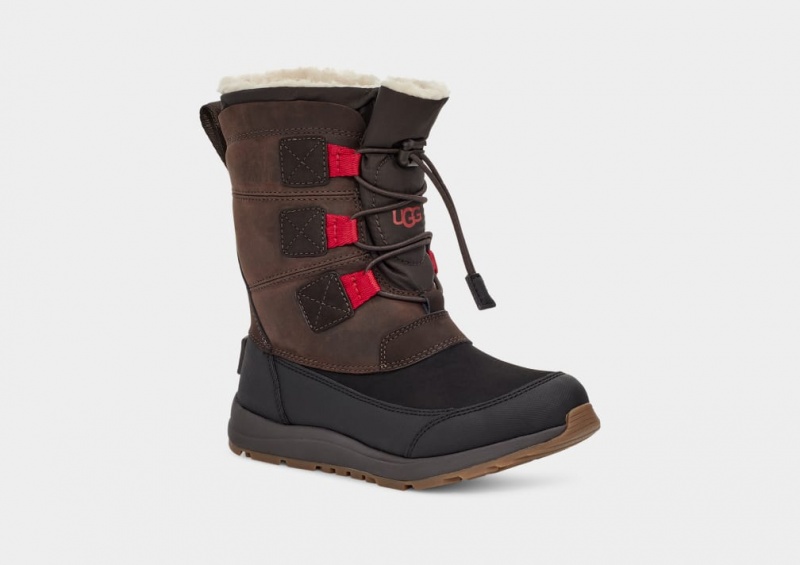 Ugg Bellemore Weather Stövlar Barn Bruna | LM6092814