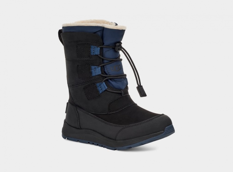 Ugg Bellemore Weather Stövlar Barn Svarta | NA8731596