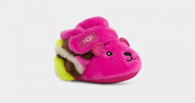 Ugg Bixbee Bear Stuffie Stövlar Barn Rosa | ME9026874