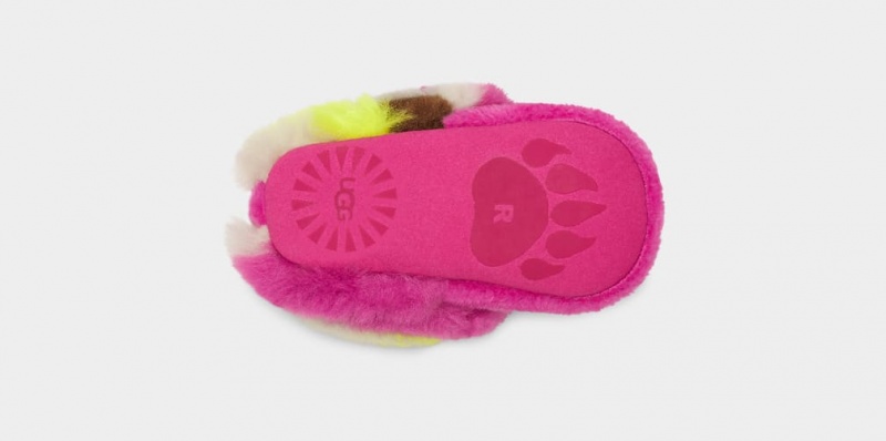 Ugg Bixbee Bear Stuffie Stövlar Barn Rosa | ME9026874