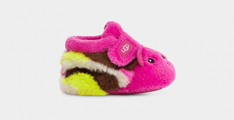 Ugg Bixbee Bear Stuffie Stövlar Barn Rosa | ME9026874