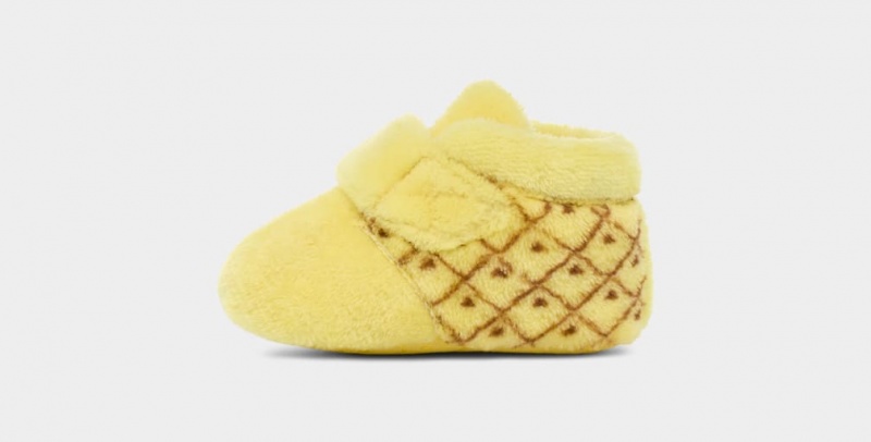 Ugg Bixbee Pineapple Stuffie Stövlar Barn Gula | XM1847325