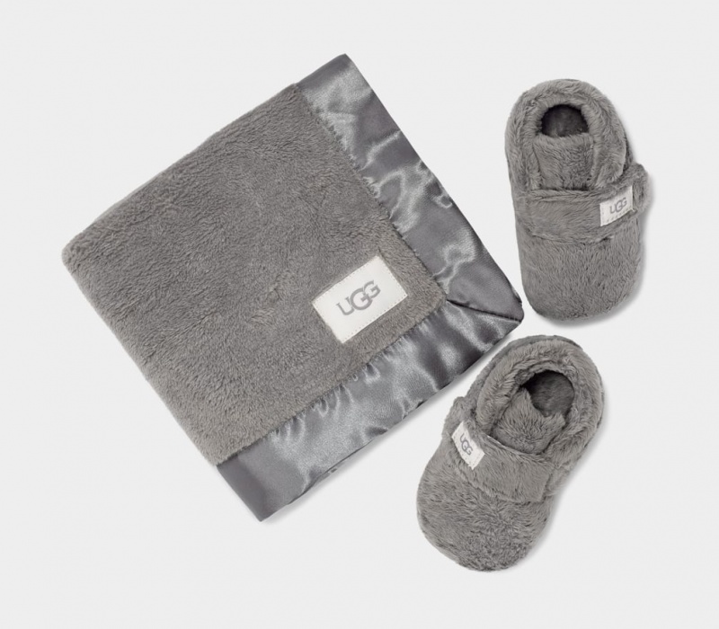 Ugg Bixbeeie and Lovey Blanket Stövlar Barn Grå | IC9357610