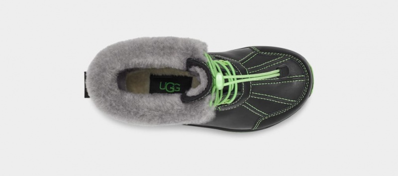 Ugg Butte II CWR Glow Tryck Stövlar Barn Svarta Gröna | NX8517246