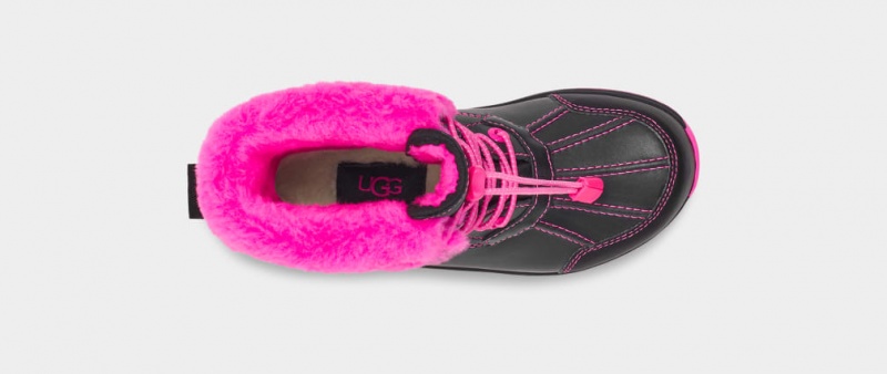 Ugg Butte II CWR Glow Tryck Stövlar Barn Svarta Rosa | IZ0536498