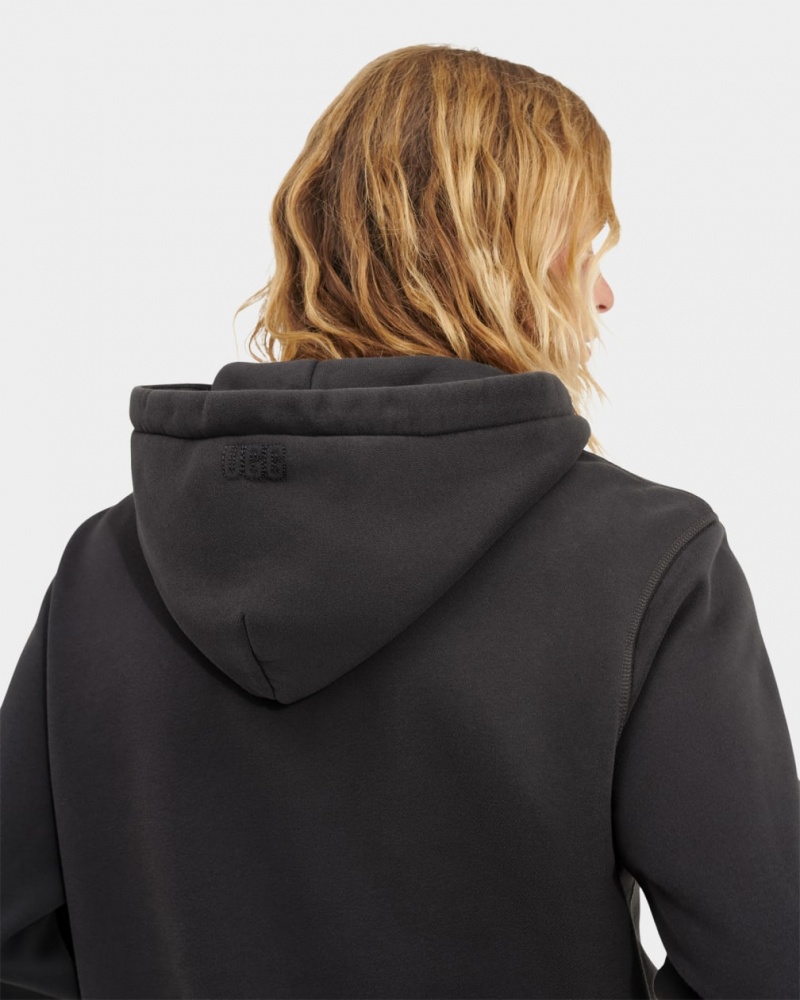 Ugg Charles Hoodie Herr Svarta | RX2041968