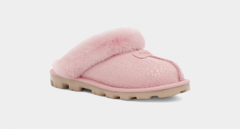 Ugg Coquette Sparkle Spots Tofflor Dam Rosa | NH5468907