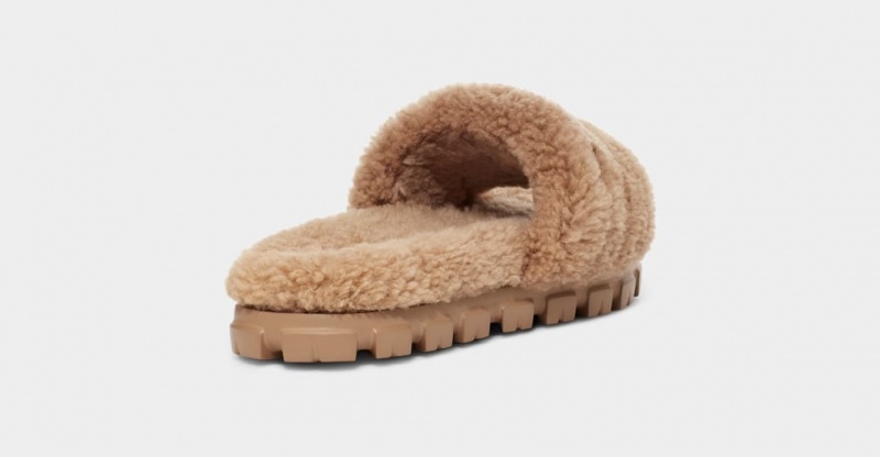 Ugg Cozetta Curly Badtofflor Dam Bruna | VQ2931408