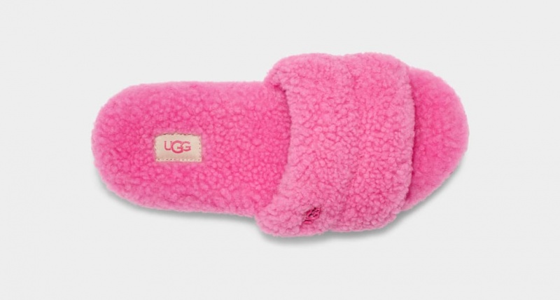 Ugg Cozetta Curly Tofflor Dam Rosa | PX6873125