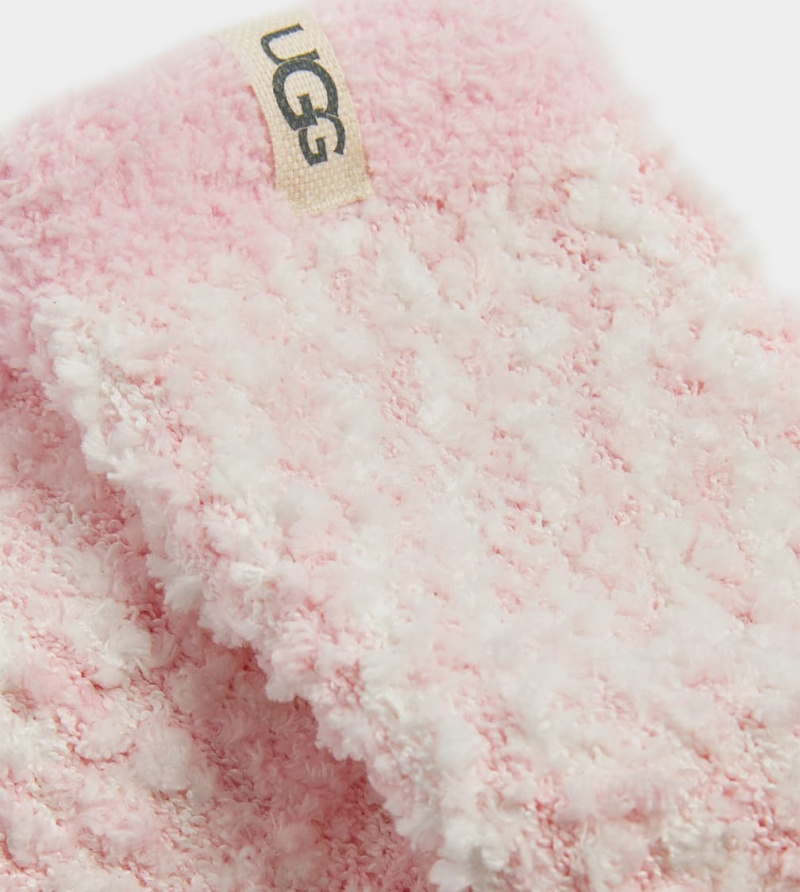 Ugg Cozy Chenille Strumpor Dam Rosa | ZR2374965