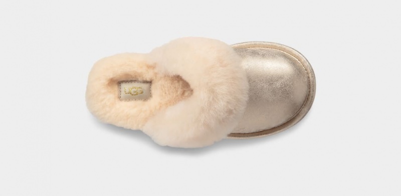 Ugg Cozy II Metallic Tofflor Barn Guld | AM3780125