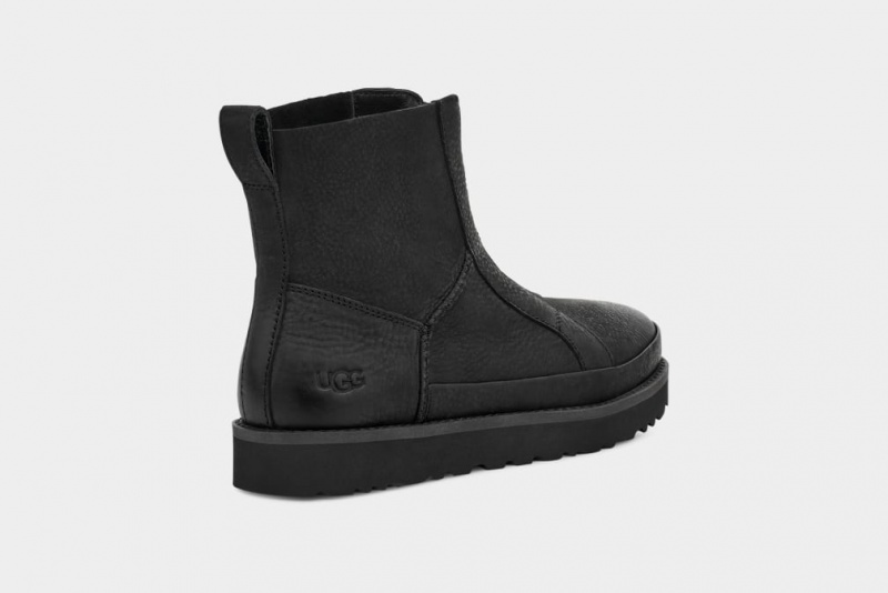 Ugg Deconstructed Front Zip Stövlar Dam Svarta | WP2854031