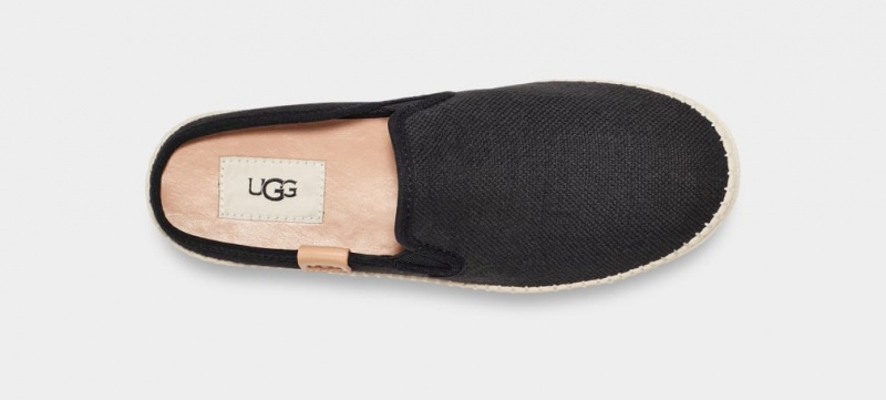 Ugg Delu Mockasiner Dam Svarta | VY0978165