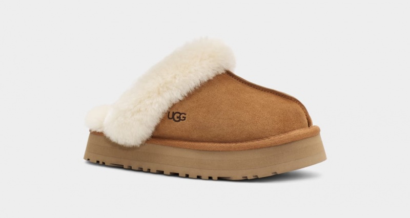 Ugg Disquette Tofflor Dam Bruna | GY1953086