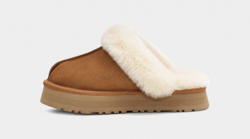 Ugg Disquette Tofflor Dam Bruna | GY1953086