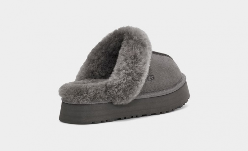 Ugg Disquette Tofflor Dam Grå | WY5140287