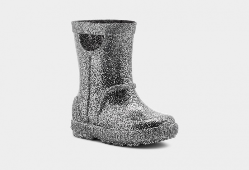 Ugg Drizlita Glitter Stövlar Barn Grå | QV0586927