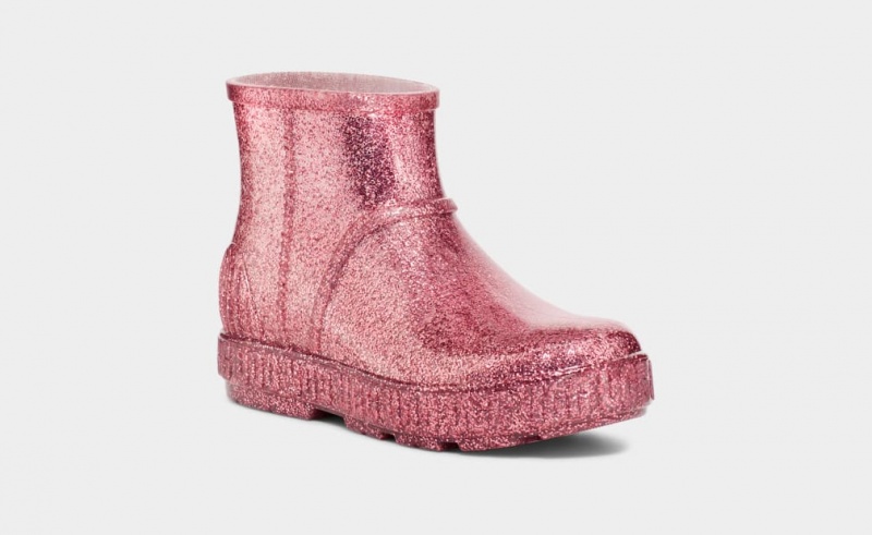 Ugg Drizlita Glitter Stövlar Barn Rosa | AY4298753