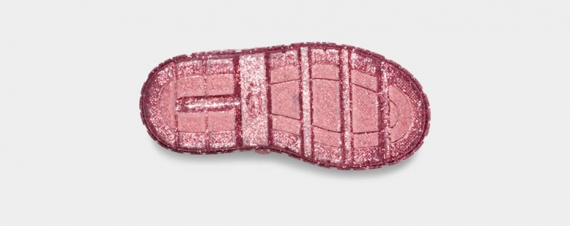 Ugg Drizlita Glitter Stövlar Barn Rosa | PG4120586