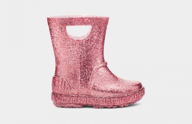 Ugg Drizlita Glitter Stövlar Barn Rosa | PG4120586