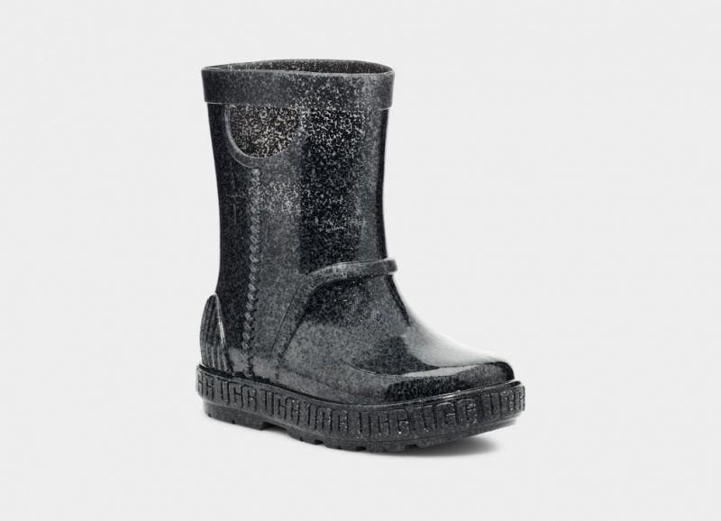 Ugg Drizlita Glitter Stövlar Barn Svarta | ES8025719