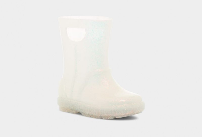 Ugg Drizlita Glitter Stövlar Barn Vita | FT1728603