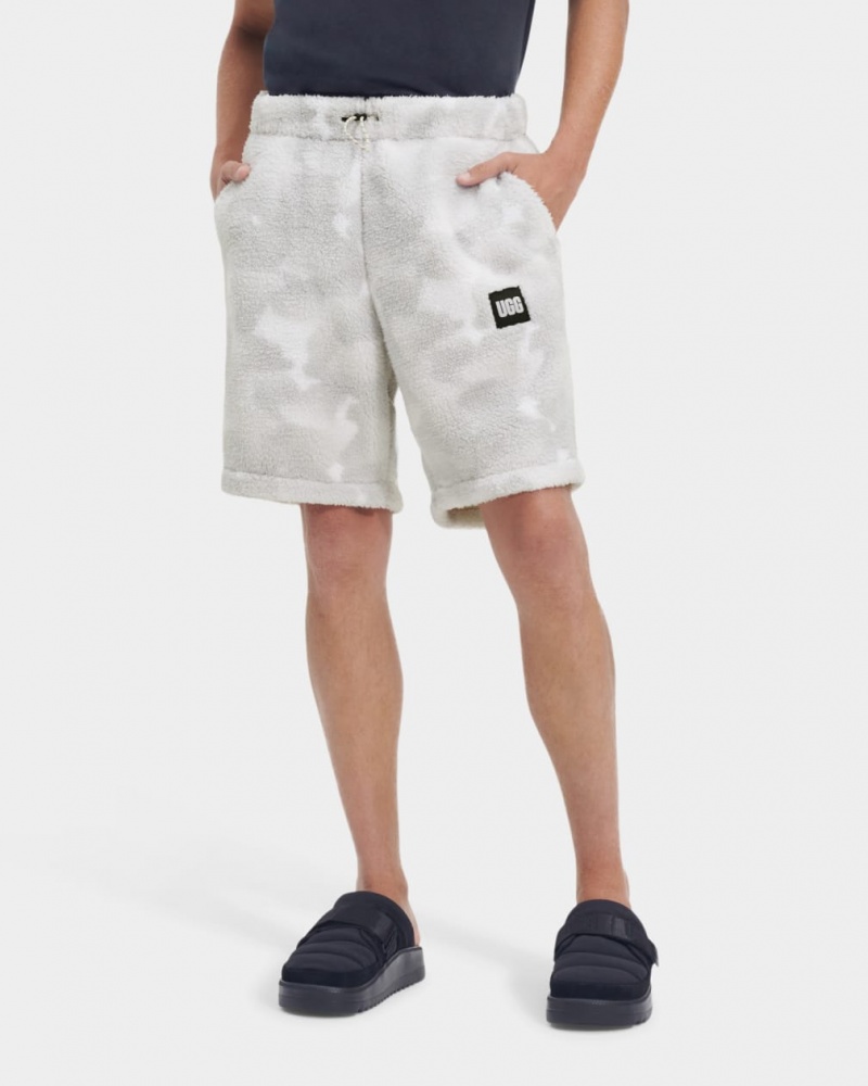 Ugg Eckard Sherpa Shorts Herr Vita Camo | VH0329674