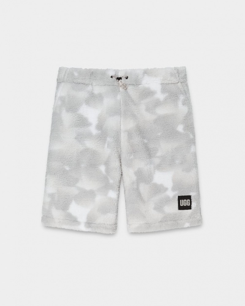 Ugg Eckard Sherpa Shorts Herr Vita Camo | VH0329674