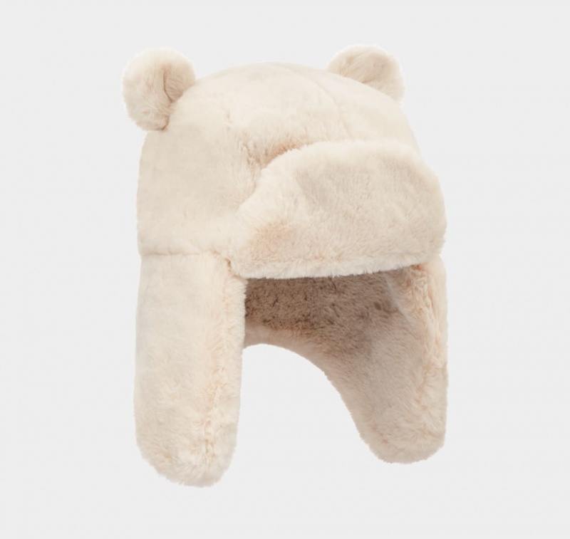 Ugg Faux Fur Trapper With Ears Hatt Barn Vita | JR3872905