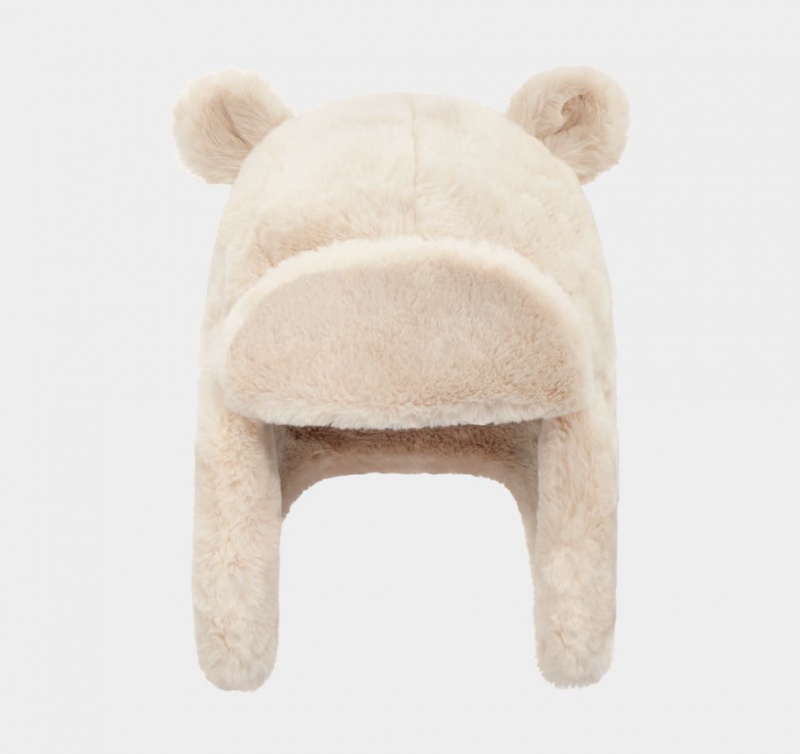 Ugg Faux Fur Trapper With Ears Hatt Barn Vita | JR3872905