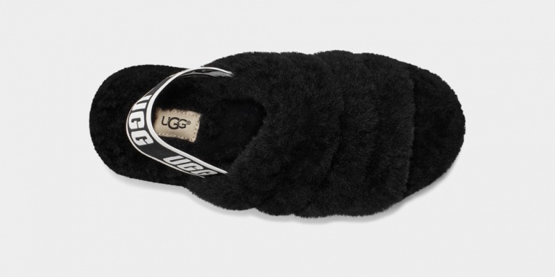 Ugg Fluff Yeah Badtofflor Dam Svarta | NX2368170