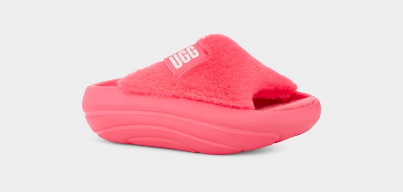 Ugg FoamOplush Badtofflor Dam Korall | VI1079832