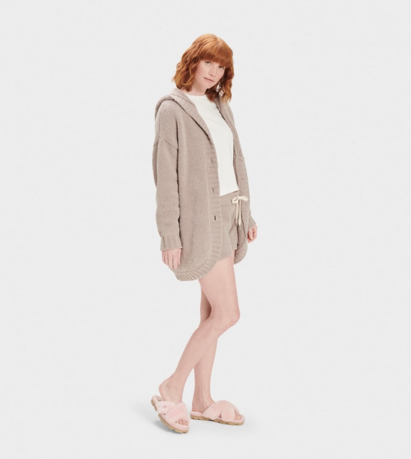 Ugg Franca Travel Cardigan Dam Grå | XF0251679