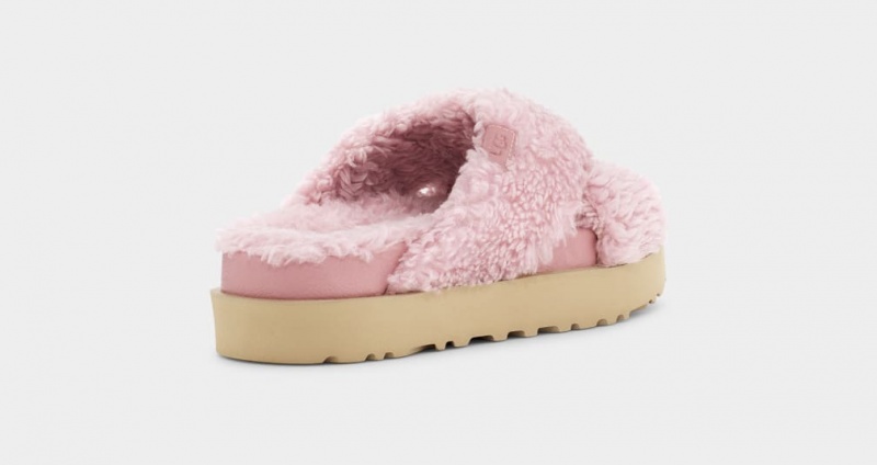 Ugg Fuzz Sugar Cross Badtofflor Dam Rosa | BA7159823