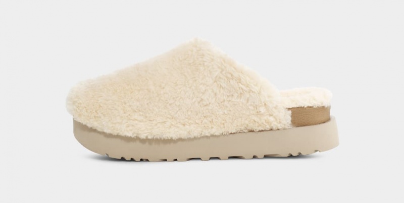 Ugg Fuzz Sugar Mockasiner Dam Beige | UX1742309