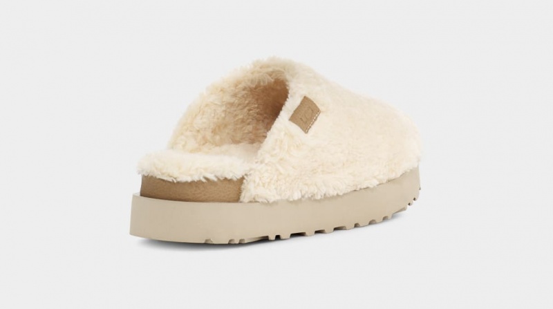 Ugg Fuzz Sugar Mockasiner Dam Beige | UX1742309