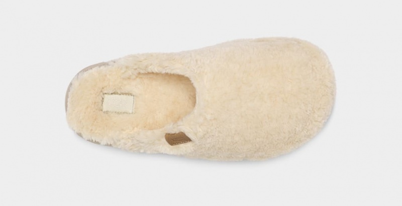 Ugg Fuzz Sugar Mockasiner Dam Beige | UX1742309