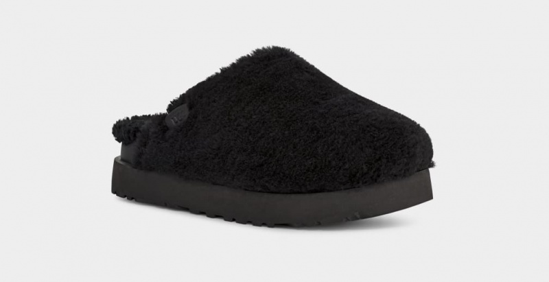 Ugg Fuzz Sugar Mockasiner Dam Svarta | NA2381957