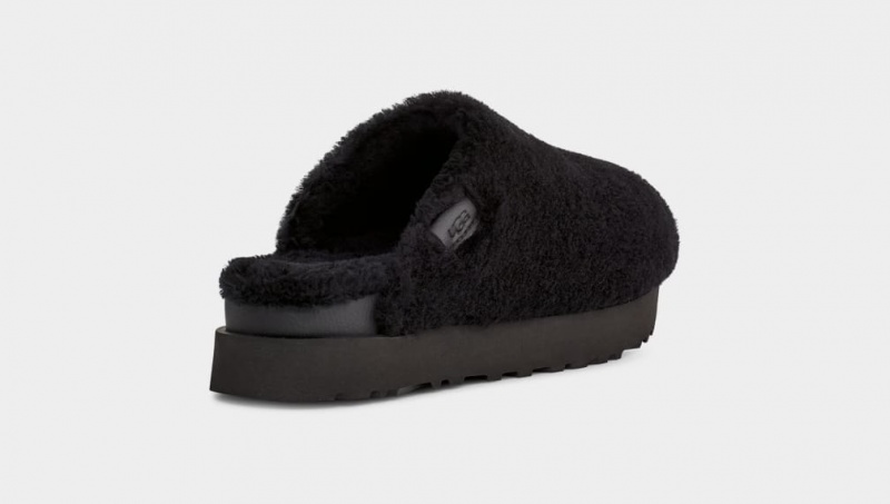 Ugg Fuzz Sugar Mockasiner Dam Svarta | NA2381957