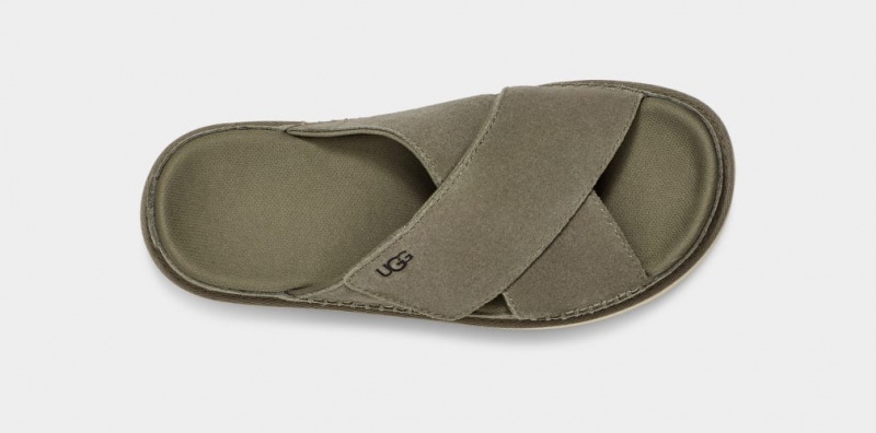 Ugg Goldenstar Cross Badtofflor Dam Gröna | IR2437158