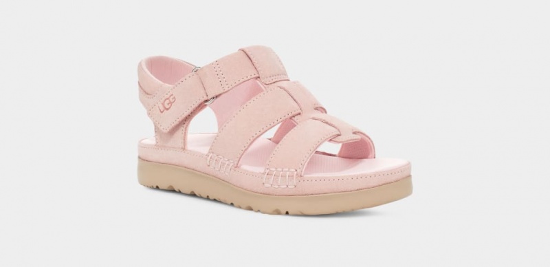 Ugg Goldenstar Rem Sandaler Barn Rosa | CV9183457