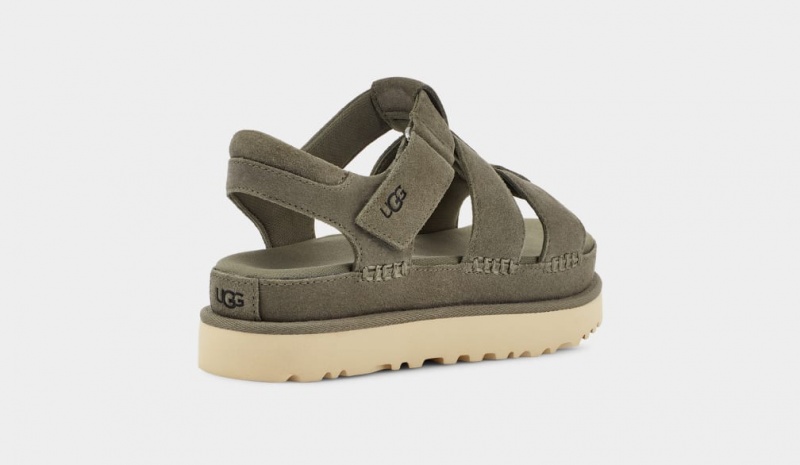 Ugg Goldenstar Rem Sandaler Dam Gröna | LO2943687