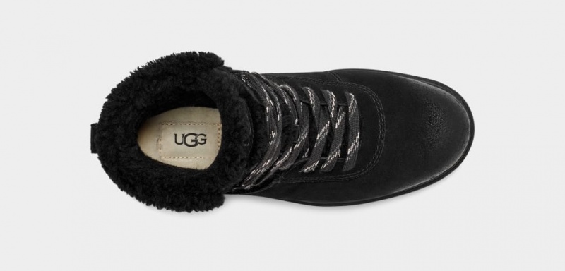 Ugg Harrison Cozy Spets Stövlar Dam Svarta | WV7506289