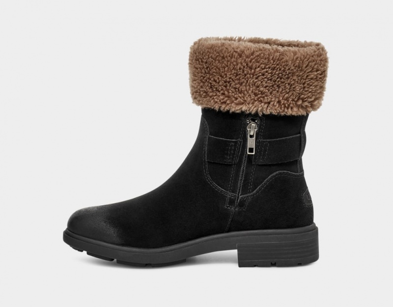 Ugg Harrison Cuff Stövlar Dam Svarta | BC9517204