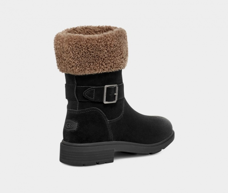 Ugg Harrison Cuff Stövlar Dam Svarta | BC9517204