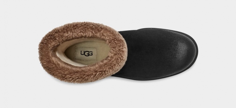 Ugg Harrison Cuff Stövlar Dam Svarta | BC9517204