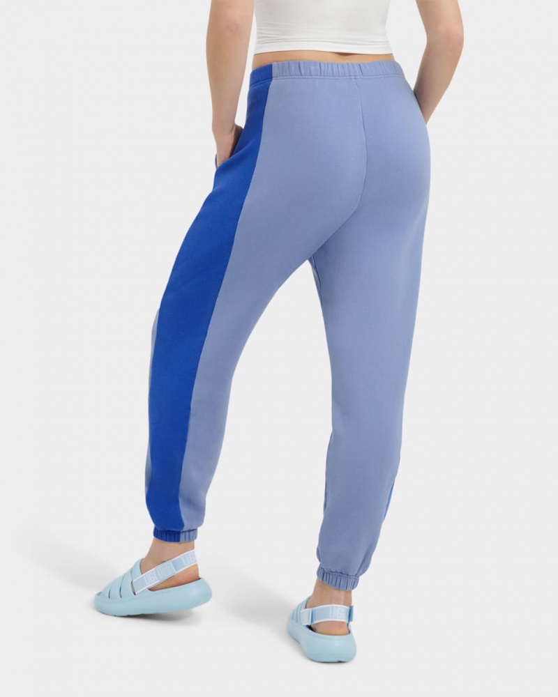 Ugg Jayleen Blocked Sweatpants Dam Blå | JT1632845