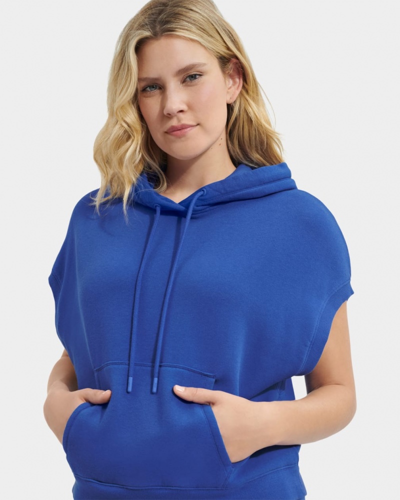 Ugg Jessikah Ärmlös Hoodie Dam Blå | CU6342185