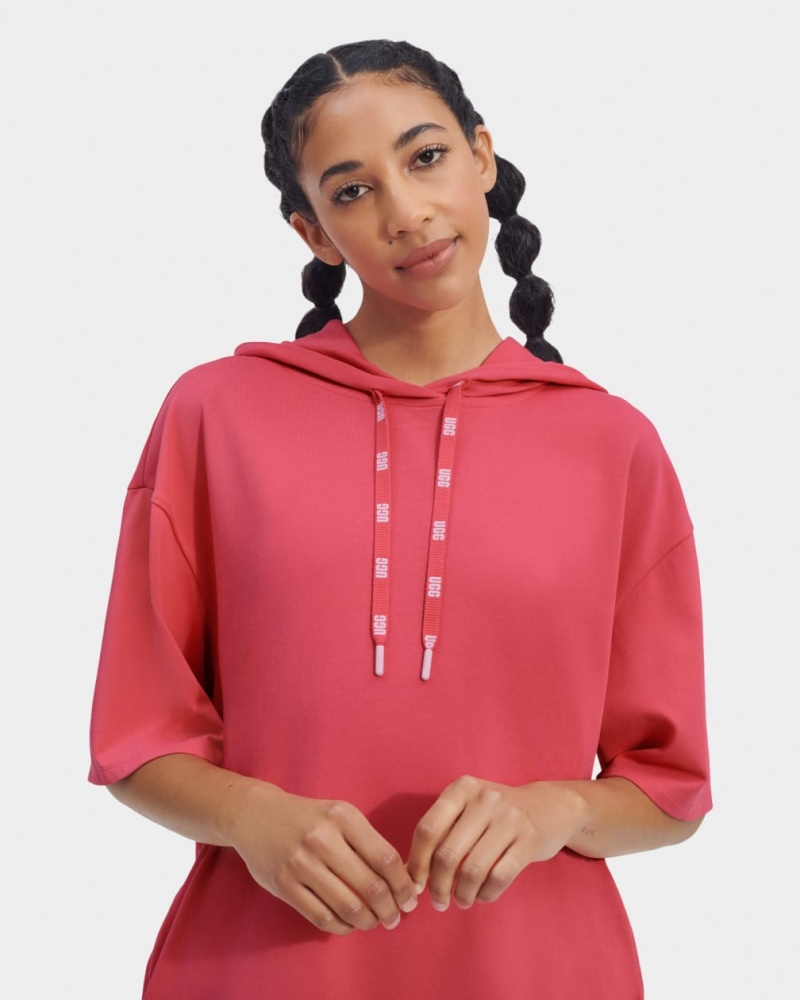 Ugg Kassey Hooded T Klänning Dam Rosa | FV3964528